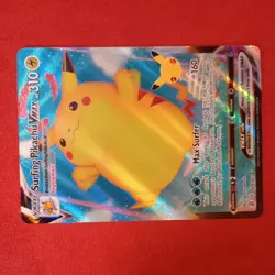 Surfing Pikachu VMAX 009/025 Celebrations Pokemon 2021 - Image 4