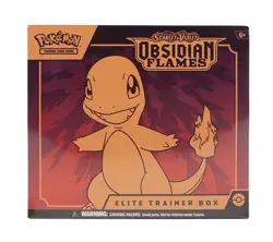 Pokemon: Scarlet & Violet 3: Obsidian Flames Elite Trainer Box - 9 Packs 820650853913 - Image 1