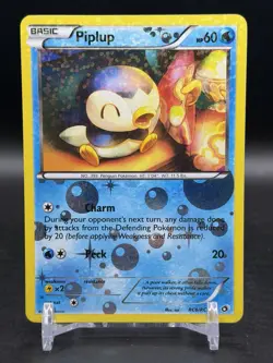 Piplup RC6/RC25 Legendary Treasures: Radiant Collection Holo Pokemon English LP - Image 1