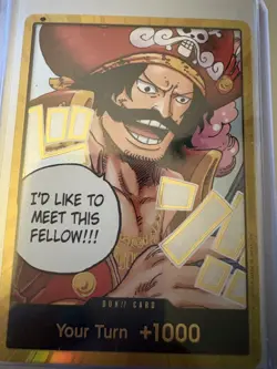 One Piece CCG: Wings of the Captain Don't Forget Your Turn +1000 GOLD - Image 1