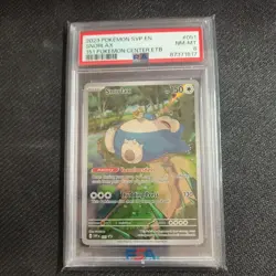 PSA ERROR Snorlax - 051 Sv: Scarlet & Violet Promo Cards. PSA 8 - Image 1