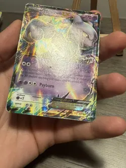 Pokemon Mewtwo EX Holo TCG XY183 XY Promo Card - Image 2