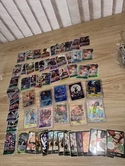150+ One Piece TCG - Card Bundle Alts, Promos, SEC, SR, English Job Lot Bargain - Image 1