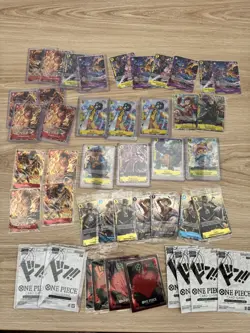 150+ One Piece TCG - Card Bundle Alts, Promos, SEC, SR, English Job Lot Bargain - Image 2