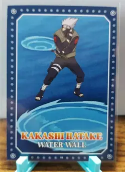 2024 Topps Animax Official Naruto Cards Kakashi Hatake Water Wall #112 - Image 1
