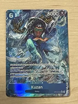 One Piece Card Game TCG Kuzan OP12-043 Alt Art M/NM Condition - Image 1