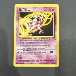 Mr. Mime - 27/130 - Pokemon Base Set 2 Rare Card WOTC NM - Image 1
