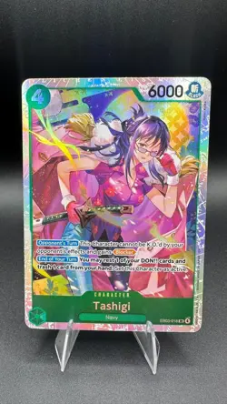 Tashigi EB03-018 SR ONE PIECE Heroines Edition ONE PIECE Card ENG - Image 1