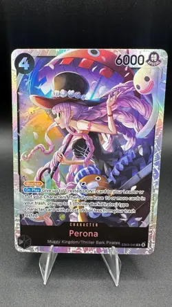 Perona EB03-045 SR ONE PIECE Heroines Edition ONE PIECE Card ENG - Image 1