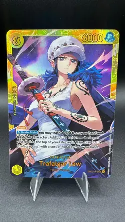 Trafalgar Law Eb03-062 SEC ONE PIECE Heroines Edition ONE PIECE Card ENG - Image 1