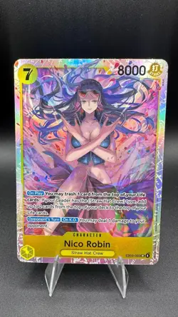 Nico Robin EB03-055 SR ONE PIECE Heroines Edition ONE PIECE Card ENG - Image 1
