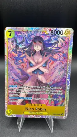 Nico Robin EB03-055 SR ONE PIECE Heroines Edition ONE PIECE Card ENG - Image 1