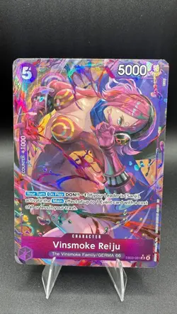 Vinsmoke Reiju EB03-031 SR ONE PIECE Heroines Edition ONE PIECE Card ENG - Image 1