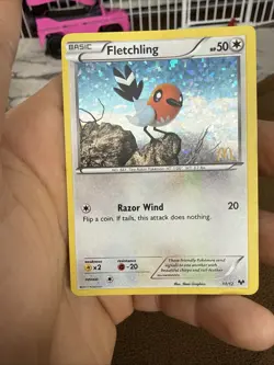 Fletchling McDonald's 2014 Holo 11/12 Lp Pokemon Card - Image 1