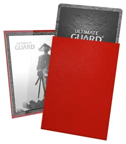 60 Ultimate Guard Katana Red Japanese Size Card Sleeves Deck Protector japan tcg - Image 2