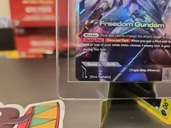 GD01-065 FREEDOM GUNDAM Newtype Challenge Champion ENGLISH | Gundam Card Game - Image 4