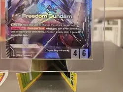 GD01-065 FREEDOM GUNDAM Newtype Challenge Champion ENGLISH | Gundam Card Game - Image 5