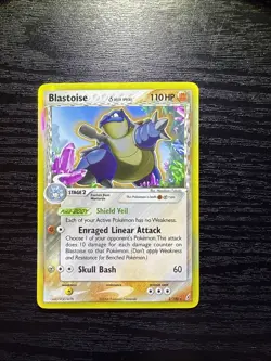 Blastoise (Delta Species) 2/100 Holo Crystal Guardians HP Pokemon Card Lp - Image 1