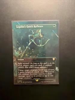 Legolas's Quick Reflexes (Borderless) Commander: the Lord of the Rings Regular - Image 1
