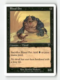 Magic: The Gathering Creature Blood Pet Blood Pet Common Regular - Image 1