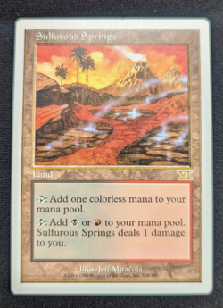 Magic Mtg Core Set 6th Edition Sulfurous Springs near mint - Image 1