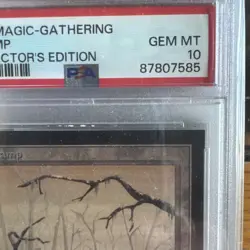 Graded PSA 10 1993 Magic: the Gathering Swamp CE WOTC - Image 2
