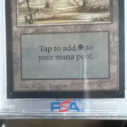 Graded PSA 10 1993 Magic: the Gathering Swamp CE WOTC - Image 4