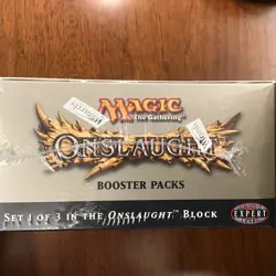 2002 ONSLAUGHT Booster Box Magic the Gathering SEALED UNOPEND BRAND NEW - Image 5
