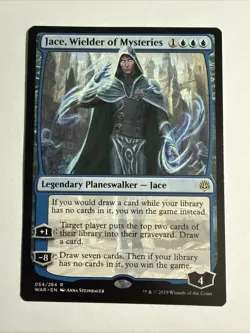 MTG Magic the Gathering Jace, Wielder of Mysteries (54/330) War of the Spark LP - Image 1