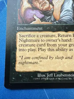 Recurring Nightmare - Exodus - Magic the Gathering Vintage 1998 WOTC - Image 4