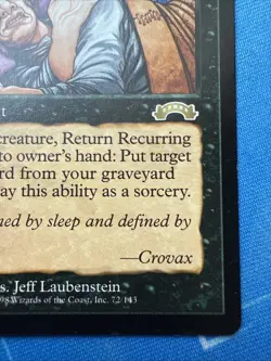 Recurring Nightmare - Exodus - Magic the Gathering Vintage 1998 WOTC - Image 5