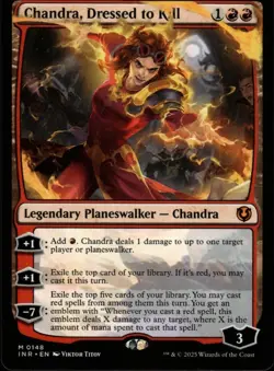 Chandra, Dressed to Kill M Innistrad Remastered 148 NM - Image 1
