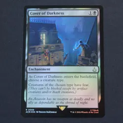 Cover of Darkness FOIL 89 MTG Assassin's Creed (ACR) Rare - Image 1