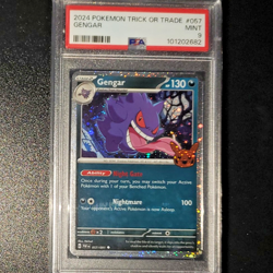 PSA 9 Gengar #057 2024 Trick or Trade Halloween Cosmos Pokemon Card - Image 4