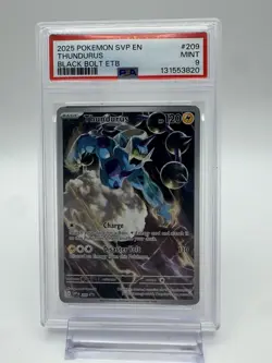 Pokemon Thundurus Promo PSA 9 Scarlet & Violet 209/Promo Holo - Image 1