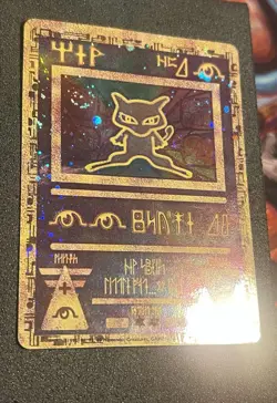 Pokemon Card Ancient Mew holo Swirl Pokemon Movie Promo Pokemon TCG 1999-2000 - Image 4