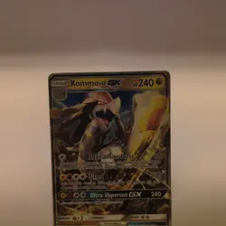 Pokemon Kommo-o GX Sm-Guardians Rising 100/145 Holo Ultra Rare 240 HP Card - Image 1