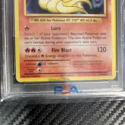 Ninetales Evolutions Holo Rare Pokemon TCG Trading Card 15/108 PSA 9 - Image 3