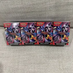 Pokemon S&V - Destined Rivals Booster Bundle Box: English (Lot of 4) - Sealed!!! - Image 1