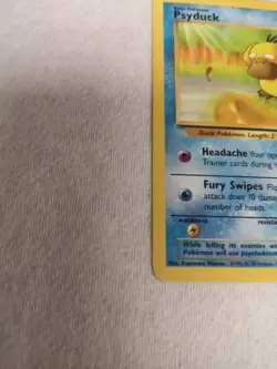 Psyduck 53/62 Fossil Wizards Of The Coast WOTC Pokemon Card - Image 2