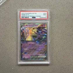 Pokemon TCG Mimikyu EX #004 Promo Scarlet & Violet PSA 9! Mint! - Image 1