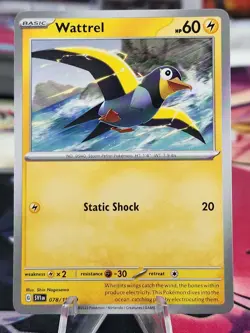 Wattrel 078/198 SV1 Scarlet & Violet Base Non Holo Pokemon Card NM - Image 1