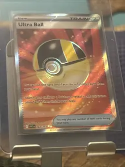 Ultra Ball 264/217 Ultra Rare Mega Evolutions Ascended Heroes Pokemon TCG - Image 1