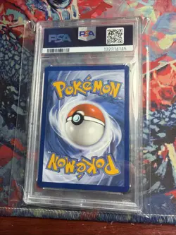 2024 Pokemon Paldean Fates Pawmi Illustration Rare FULL ART #226 PSA 9 MINT Card - Image 3