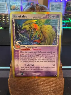 Pokemon Ninetales Delta Species EX Dragon Frontiers 8/101 Holo | LP - Image 1