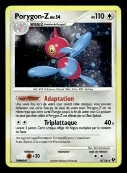 Carte Pokemon Porygon-Z 6/106 Duels au Sommets VF FR - Image 1