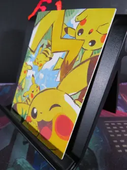 Pikachu Pokemon Hand Drawn 1/1 Auto Sketch Art Card Studio Anime Custom - Image 3