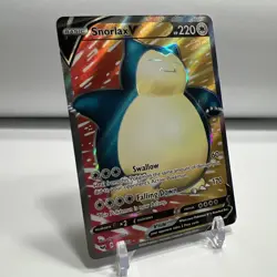 2020 Pokemon TCG Sword Shield Base Set Snorlax V Full Art 197/202 MINT 1 Owner - Image 2