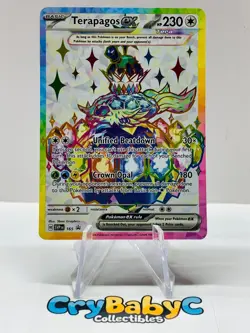 Pokemon Terapagos ex SVP165 Scarlet & Violet Black Star Promo - Image 1