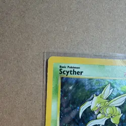 Pokemon Scyther Holo Rare 17/130 base set 2 - Image 2